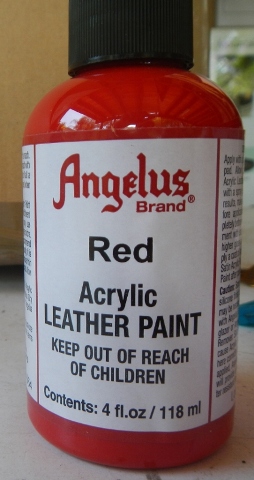 Angelus Leather Dye Red